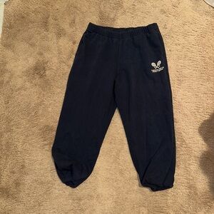Hollister Navy Blue Joggers with Logo